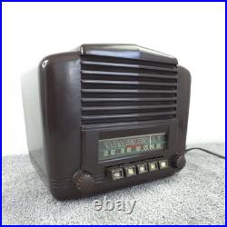 Crosley 628B AM/SW Tube Radio The Sixer Bakelite Tabletop Vintage 1930's Working