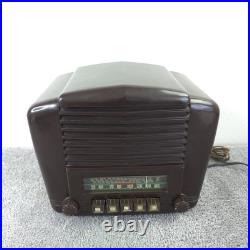 Crosley 628B AM/SW Tube Radio The Sixer Bakelite Tabletop Vintage 1930's Working