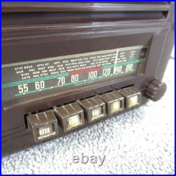 Crosley 628B AM/SW Tube Radio The Sixer Bakelite Tabletop Vintage 1930's Working