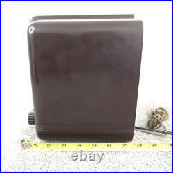 Crosley 628B AM/SW Tube Radio The Sixer Bakelite Tabletop Vintage 1930's Working