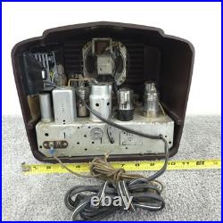 Crosley 628B AM/SW Tube Radio The Sixer Bakelite Tabletop Vintage 1930's Working