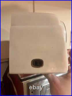 Crosley D-25 Vintage 1950s Electric Dashboard Tube Radio Clock Bakelite