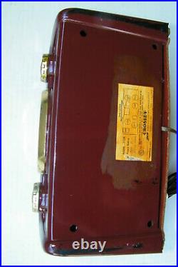 Crosley Model 10-138 Vintage Dashboard Radio 1950s Antique Bakelite