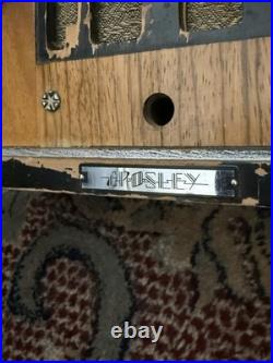 Crosley Model 166 Vintage Tube Radio 1930s Wood Art Deco Original Crosley Model 166 Vintage Tube Radio 1930s Wood Art Deco Original
