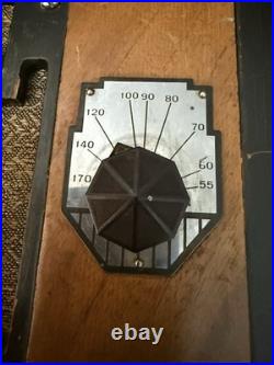 Crosley Model 166 Vintage Tube Radio 1930s Wood Art Deco Original