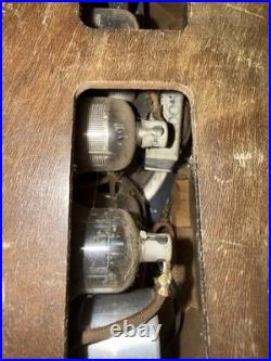 Crosley Model 166 Vintage Tube Radio 1930s Wood Art Deco Original Crosley Model 166 Vintage Tube Radio 1930s Wood Art Deco Original
