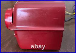 Crosley Red Bullseye Tube Radio 11-115U Serenader WORKS Bakelite Vtg MCM Atomic Crosley Red Bullseye Tube Radio 11-115U Serenader WORKS Bakelite Vtg MCM Atomic