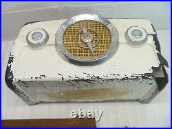 Crosley Tube Radio 10-135 Dashboard Style COLORADIO VINTAGE AM 285 AS IS