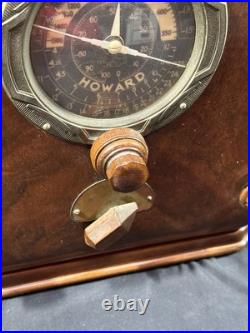 Crosley Tube Wood Tombstone Vintage Radio! Working