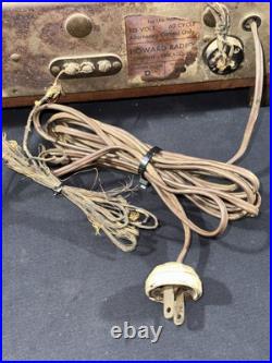 Crosley Tube Wood Tombstone Vintage Radio! Working