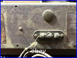 Crosley Tube Wood Tombstone Vintage Radio! Working