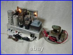 Custom Vintage Tube Radio, Handcrafted Case Fully Restored, One-of-a-Kind Design Custom Vintage Tube Radio, Handcrafted Case Fully Restored, One-of-a-Kind Design
