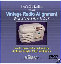 DVD Vintage Radio Alignment-Sale Priced for Summer