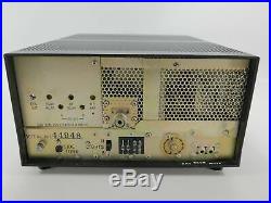 Drake TR-4CW Vintage Tube Ham Radio Transceiver with Mic + Documents SN 44948