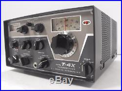 Drake T-4X Tube Transmitter for 4-Series Vintage Ham Radio Equipment SN 13602