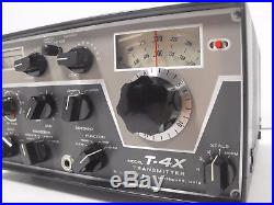 Drake T-4X Tube Transmitter for 4-Series Vintage Ham Radio Equipment SN 13602