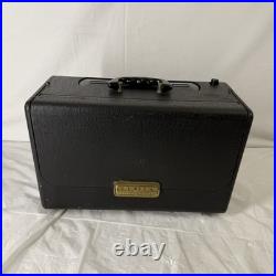 E1 Vintage Zenith R600 Trans-Oceanic Wave Magnet Tube Radio Untested No Pwr Cord