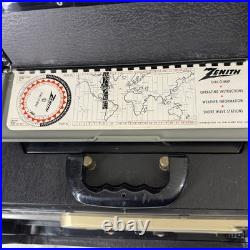 E1 Vintage Zenith R600 Trans-Oceanic Wave Magnet Tube Radio Untested No Pwr Cord