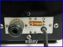 EF Johnson Ranger Vintage Tube Ham Radio Transmitter (looks good, powers up)