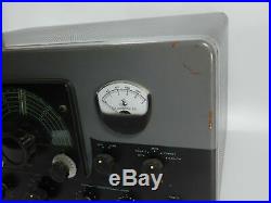 EF Johnson Viking Pacemaker Vintage Tube Ham Radio Transmitter (untested)