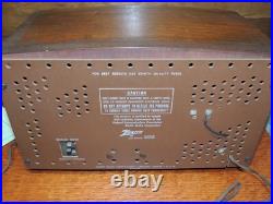 ESTATE Vintage 1950s Zenith G730w Tube AM/FM Radio with Phono Input