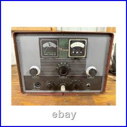 E. F. Johnson Viking Challenger Tube Ham Radio Transmitter Vintage AM CW