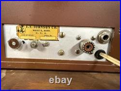 E. F. Johnson Viking Challenger Tube Ham Radio Transmitter Vintage AM CW