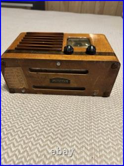 Emerson Ingraham (1940)'s Antique / Vintage AM Tube RadioRARE Emerson Ingraham (1940)'s Antique / Vintage AM Tube RadioRARE