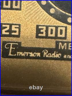 Emerson Ingraham (1940)'s Antique / Vintage AM Tube RadioRARE Emerson Ingraham (1940)'s Antique / Vintage AM Tube RadioRARE
