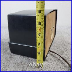 Emerson Model 587 Tube Radio AM Mini Bakelite Vintage 1950's MCM Working