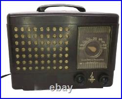 Emerson Vintage Tube Radio Model 509 Bakelite 1946 Good Working Condition Emerson Vintage Tube Radio Model 509 Bakelite 1946 Good Working Condition