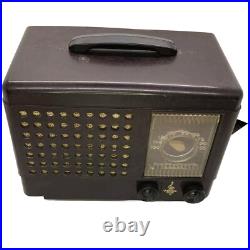 Emerson Vintage Tube Radio Model 509 Bakelite 1946 Good Working Condition Emerson Vintage Tube Radio Model 509 Bakelite 1946 Good Working Condition