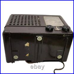 Emerson Vintage Tube Radio Model 509 Bakelite 1946 Good Working Condition Emerson Vintage Tube Radio Model 509 Bakelite 1946 Good Working Condition