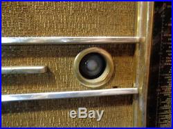 Estate Vintage Large Rare Ingelen 341gw Tube Wood Radio Eye Tube