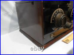 Excellent 1920s MORRADYNE FIVE- 5 Tube, 3 Dial Radio- RADIOORPHANAGE