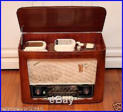 Excellent! Restored! Tefifon M540 German Vintage Tube Radio + Tefi Player 1950s