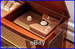 Excellent! Restored! Tefifon T573 German Vintage Tube Radio + Tefi Player 1950s