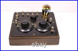 Excellent Vintage Tri-city Steinite Antique Unique Rare Old Tube Radio Recevier