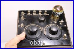 Excellent Vintage Tri-city Steinite Antique Unique Rare Old Tube Radio Recevier