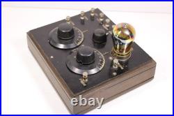 Excellent Vintage Tri-city Steinite Antique Unique Rare Old Tube Radio Recevier