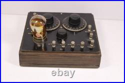 Excellent Vintage Tri-city Steinite Antique Unique Rare Old Tube Radio Recevier