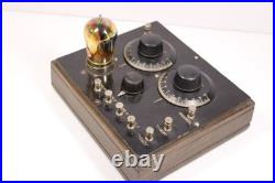 Excellent Vintage Tri-city Steinite Antique Unique Rare Old Tube Radio Recevier