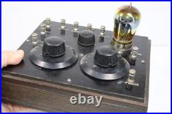 Excellent Vintage Tri-city Steinite Antique Unique Rare Old Tube Radio Recevier