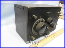 Excellent, Working 1924 Crosley 50 One Tube Radio- RADIOORPHANAGE Excellent, Working 1924 Crosley 50 One Tube Radio- RADIOORPHANAGE