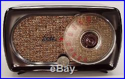 Exquisite Original Mid Century Vintage 1955 Arvin 850T Bakelite Tube Radio