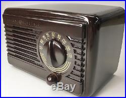 Exquisite Restored Antique Vintage 1948 General Electric GE Bakelite Tube Radio