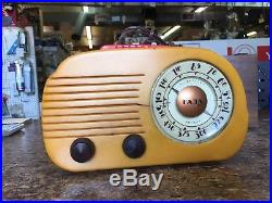 FADA Catalin Model 700 Cloud tube radio, vintage 1940's