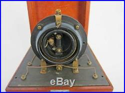 FINE VINTAGE CRYSTAL SET RADIO G. P. O. Reg MARCONI ERA 1920s wireless tube valve