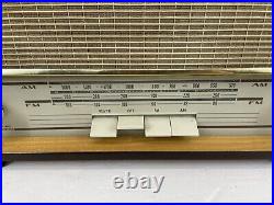 FOR PARTS Vintage Grundig Wood Tube Radio model 101-U AM/FM