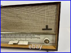 FOR PARTS Vintage Grundig Wood Tube Radio model 101-U AM/FM